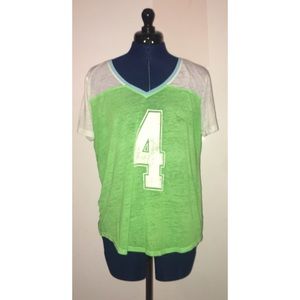 #4 baseball tee